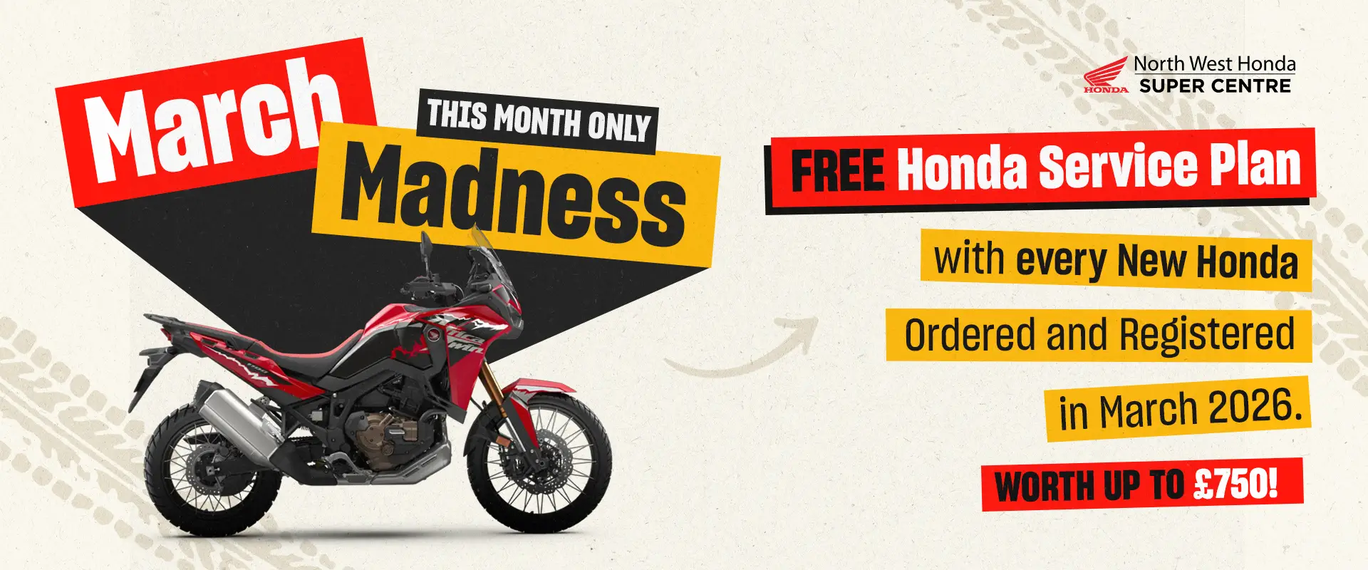 Honda Motorcycle March Madness