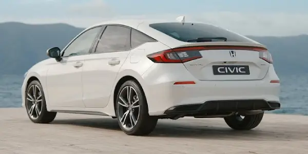 Honda Civic hybrid powertrain