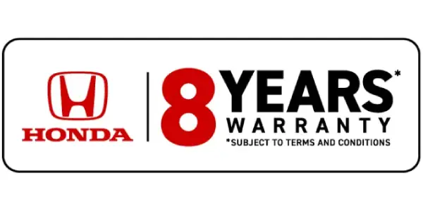 Honda 8 Year Warranty
