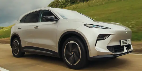 MG S5 EV electric SUV exterior